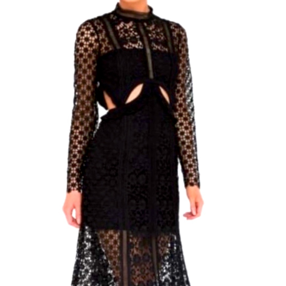 Self-Portrait Dresses Self Portrait Payne Midi Dress
